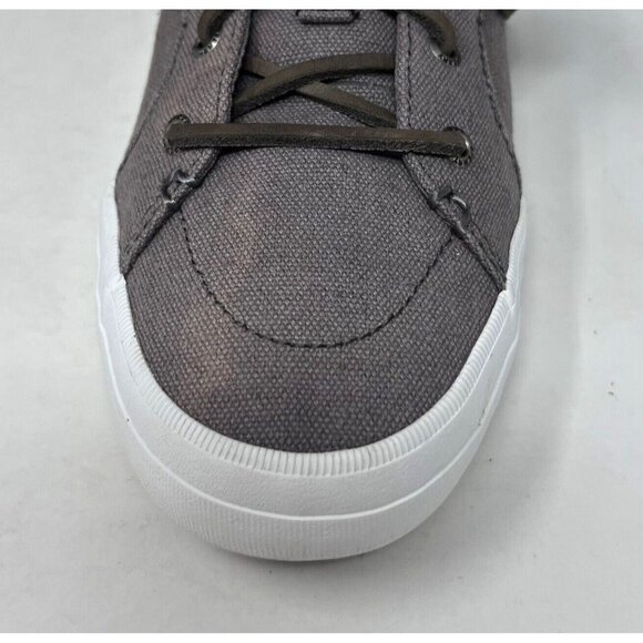 Sperry Womens Topsider Mules Gray STS84170 Canvas Size US 10 / 7.5 UK - READ - Picture 10 of 10